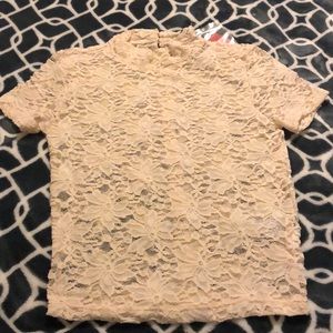 Blusas, size small, ivory color new!!